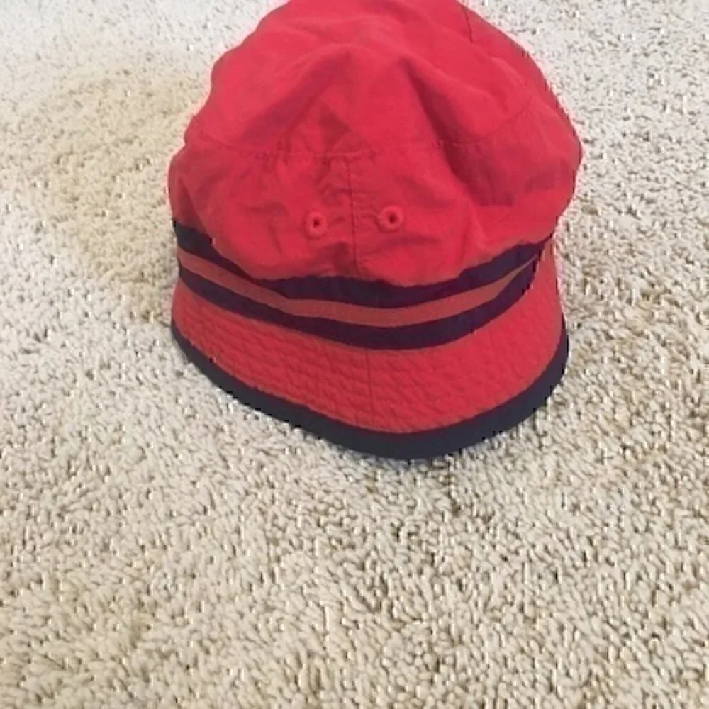 Osh Kosh red and navy 0-3 month - 6-9 month hat